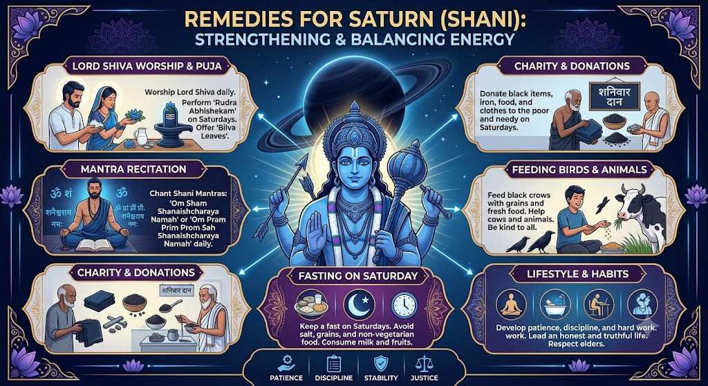 Remedies for Saturn